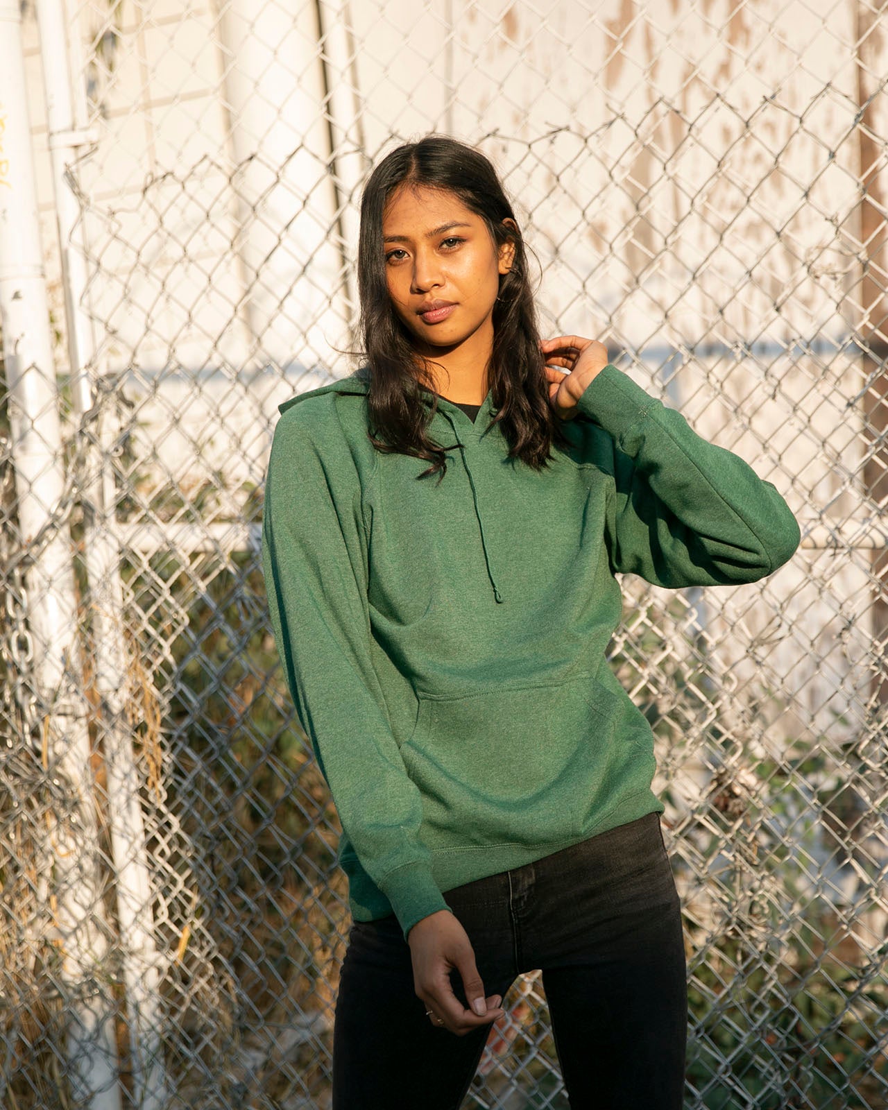 Unisex Special Blend Raglan Hooded Pullover